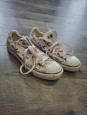 Chuck Taylor Converse Multi Color Graffiti Shoes